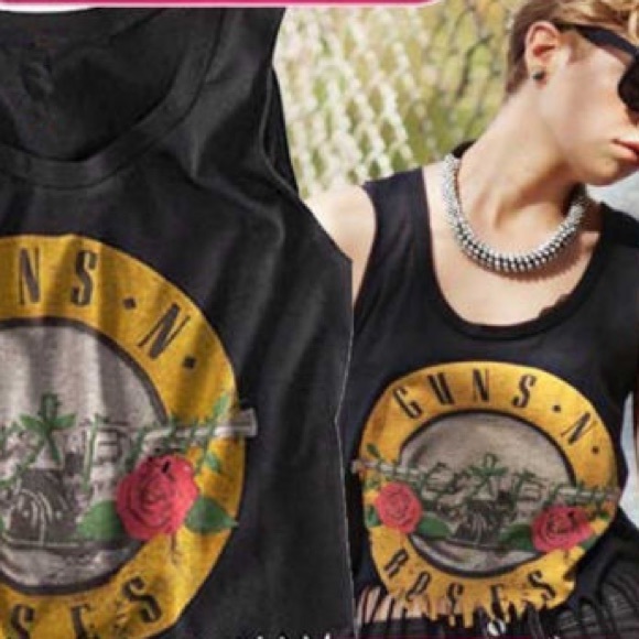 Guns N’ Roses Fringe Tank Top - Picture 2 of 6